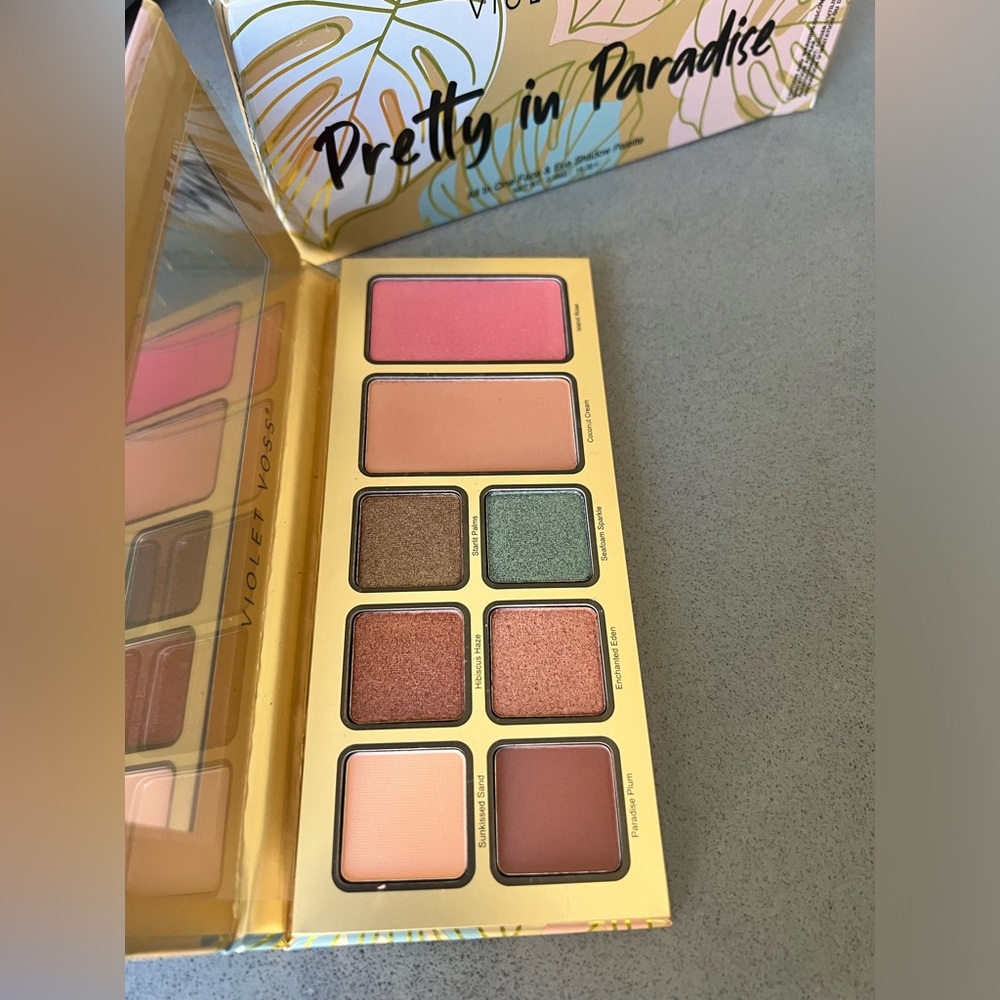 Violet Voss Pretty in Paradise Face & Eyeshadow Palette